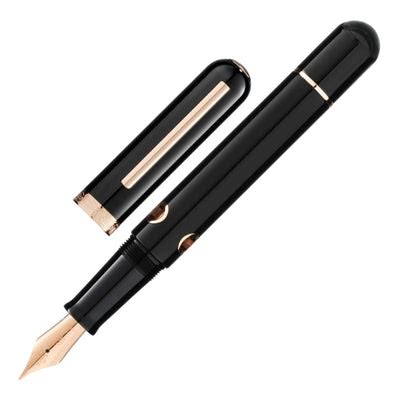 Buy Nahvalur Nautilus Cephalopod Black Rosegold Fountain Pen Online ...
