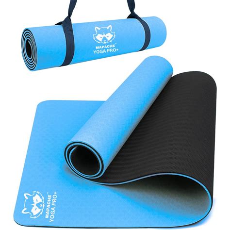 Mapache 6mm TPE Yoga Mats For Men and Women Anti Slip Yoga mat Workout ...