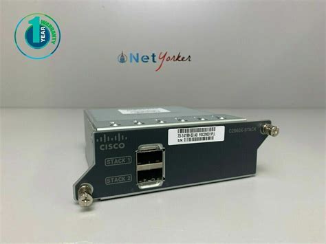 Genuine Cisco Catalyst C2960X-STACK FlexStack Plus India | Ubuy