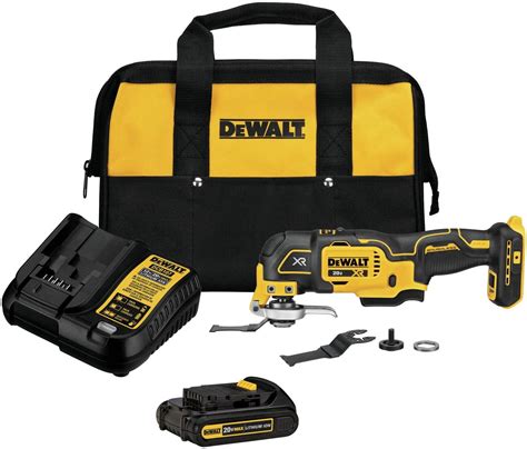 Buy DEWALT 20V MAX XR Oscillating Tool Kit, 3-Speed DCS356C1 Online at ...