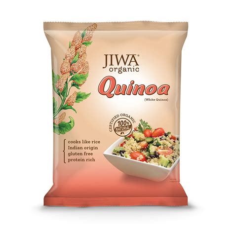 JIWA healthy by nature Organic White Quinoa | High Protein White Quinoa ...