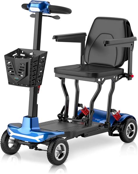 Amazon.com: Klano KLX70 - Automatic Folding Mobility Scooter for Adults, One-Click Auto Fold ...