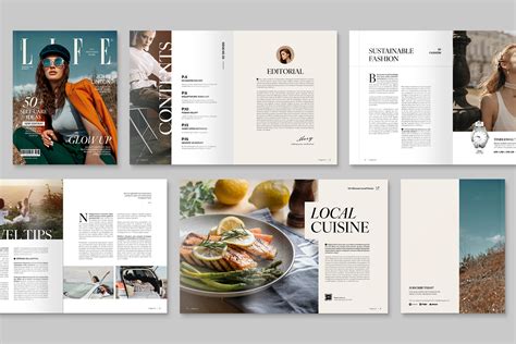 Fashion & Lifestyle Magazine Template - BrandPacks