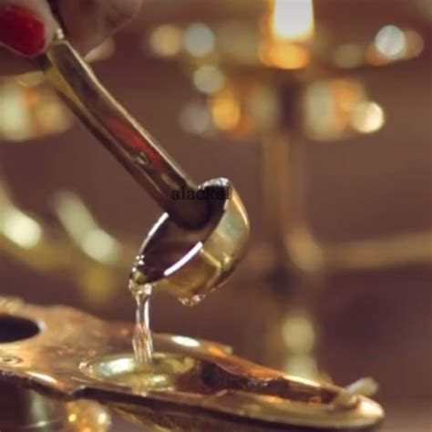 BRASS SPOON FOR ASHTAMANGALYA VILAKKU – Alackal Bell Metals