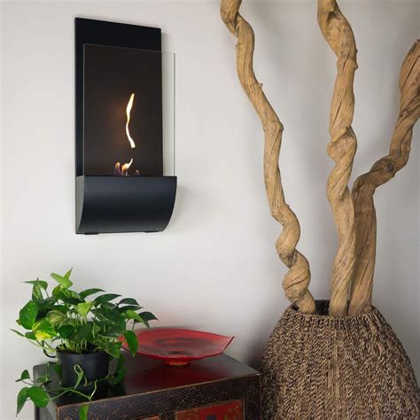 Torcia Wall Mounted Fireplace Ethanol Wall Torch | Wall mounted ...