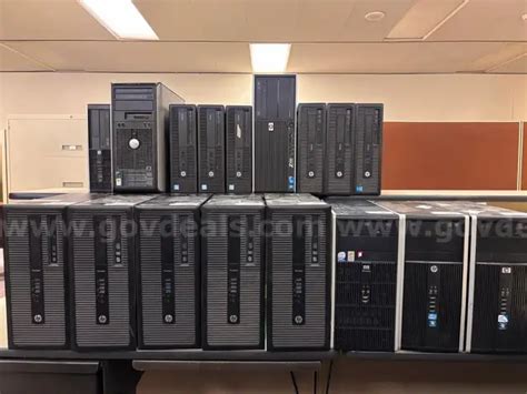 Various desktop computers | GovDeals