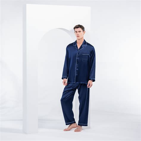 Men's Silk Pajamas Canada | 100% Mulberry Silk | The Silk Space