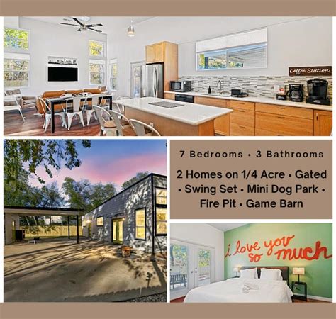 2-House Retreat for Big Groups| Fire Pit | Pets OK - Villas for Rent in ...