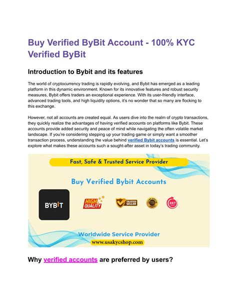 PPT - Buy Verified ByBit Account - 100% KYC Verified ByBit PowerPoint ...