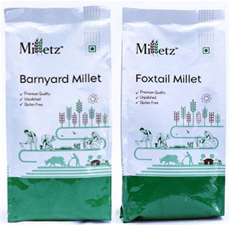 Milletz Millets Combo Barnyard Millet + Foxtail Millet (combo Pack of 2 ...