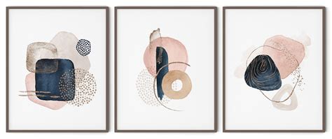 MEDIVIAL GEOMETRIC PATTERNED PICTURE FRAMES WITH GLASS- SET OF 3 (1) B ...