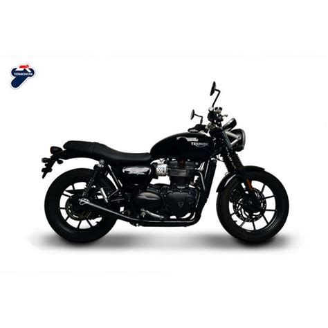 Termignoni Conical Racing Steel Exhaust For Triumph Street Twin 2016 ...