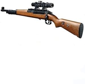 PARADISE PUBG Sniper Rifle Toy Gun Kar98K - with Laser Target Guns ...