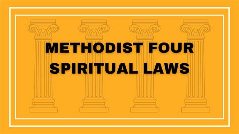 Methodist Four Spiritual Laws: Law 1 | Lynn Haven Methodist