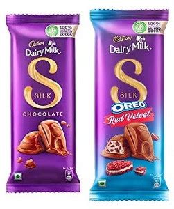 Cadbury Dairy Milk Silk Chocolate Bar & Dairy Milk Silk Oreo Red Velvet ...