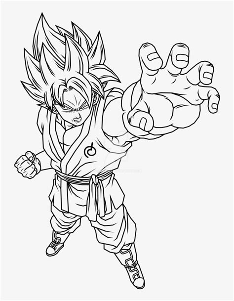 Mui Goku Coloring Pages - Free Coloring Pages