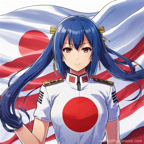 Japanese National Flag | Stable Diffusion Online