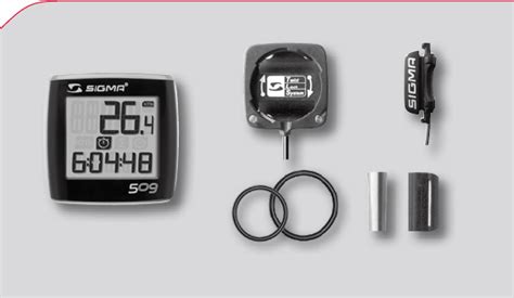 Image result for Sigma 509 Bike Computer