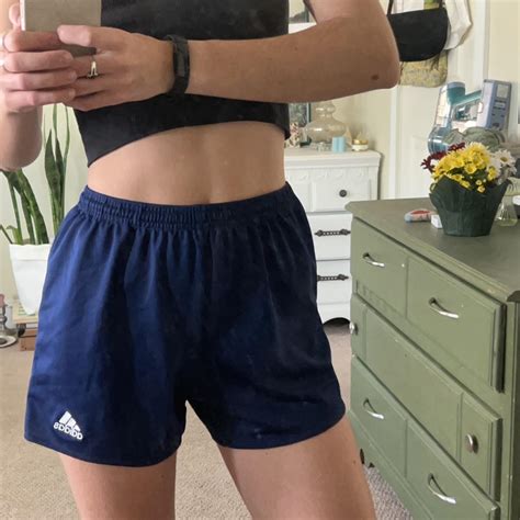 Navy blue Adidas Shorts comfy, simple, easy shorts... - Depop