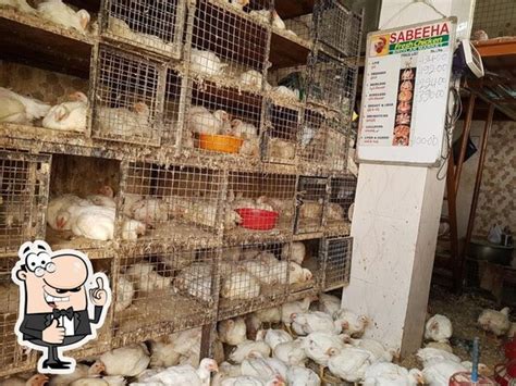 Menu at Sabeeha Broiler Market, Hyderabad