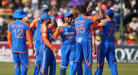 IND vs ZIM, 3rd T20I: Captain Shubman Gill gets 2-1 lead as India etch ...