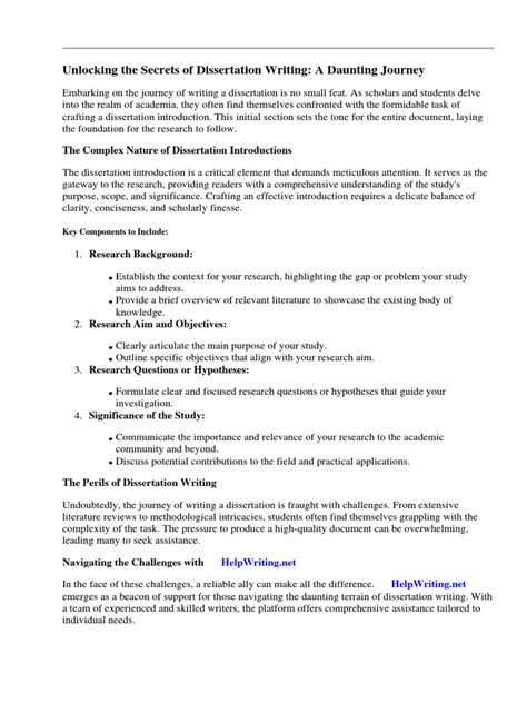 Image result for Dissertation Introduction Help