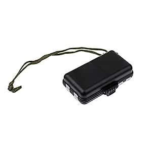 FNT Double Layers 9 Compartments Portable Waterproof Plastic Fishing ...