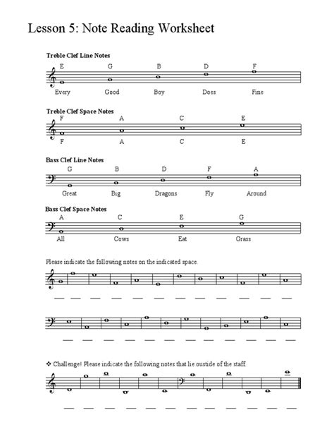 Image result for Note Review Worksheet