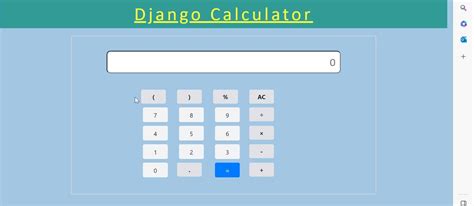All Arithmetic Operation in a Program Using Django 的图像结果