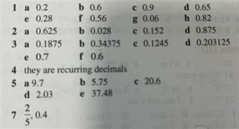 Year 7. Equivalent fractions and decimals – Maths with David