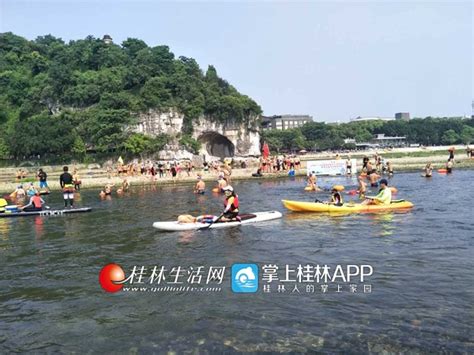 【危险】桂林三人下河游泳突遇涨水被困！-桂林生活网新闻中心