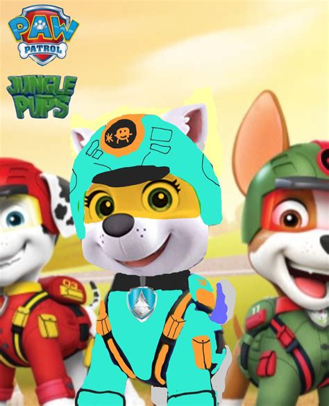 Everest paw patrol jungle pups by braylau on DeviantArt