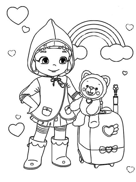 Image result for Rainbow Ruby Colouring Pages