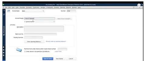 Image result for QuickBooks Desktop Add Account Numbers