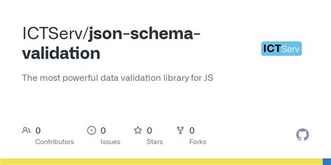 GitHub - ICTServ/json-schema-validation: The most powerful data ...