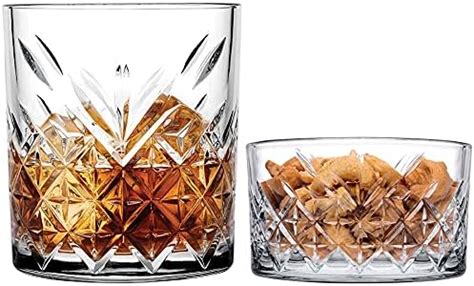Pasabahce Tango Whisky Glass Set, 315ml, Set of 6, Transparent : Amazon ...