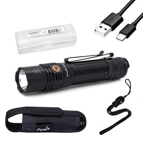 Fenix PD36R 1600 Lumen Type-C USB Rechargeable EDC Tactical Flashlight ...