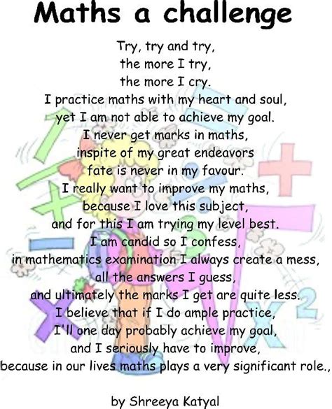 Image result for Math Poems