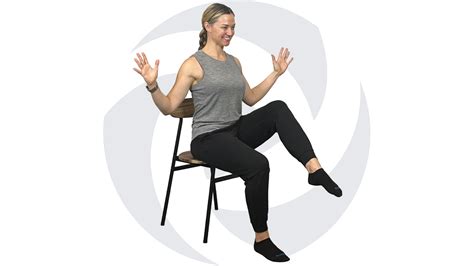 Seated Strength and Cardio Chair Workout for Quads, Hamstrings, and ...
