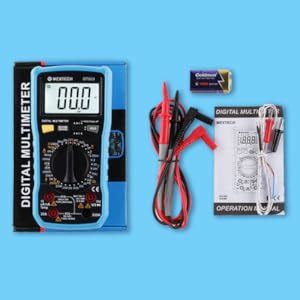 MEXTECH DT117 3¾ Digit TRUE RMS DIGITAL MULTIMETER 6000 Counts : Amazon ...
