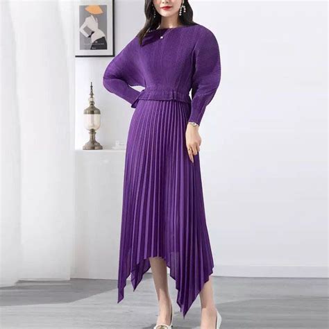 Fc Modest, Classy, Pleated Dress – Fashion Cloud