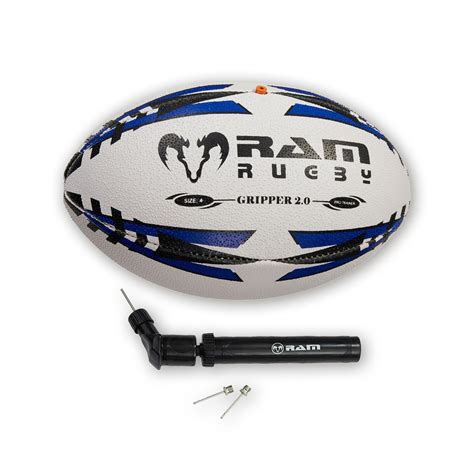 Buy Ram Rugby Gripper 2.0 Pro Trainer Rugby Ball - Hand-stitched - 3 ...