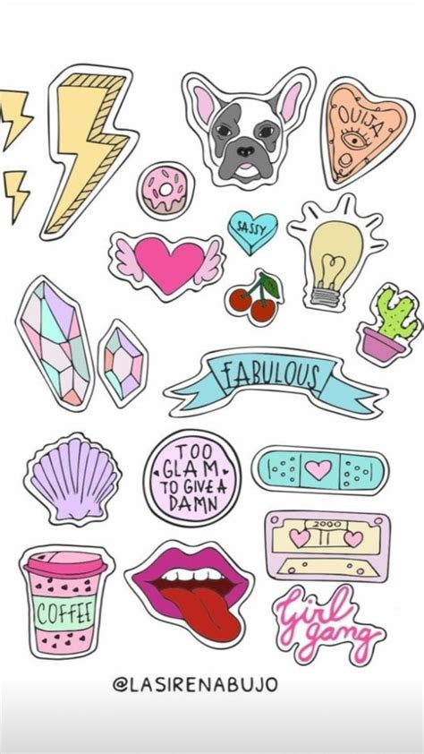 Printable Stickers 的图像结果