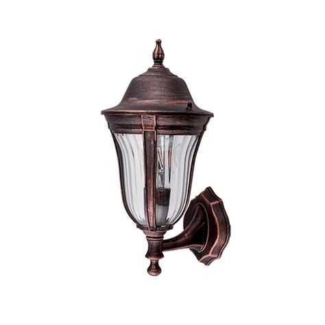 Baštenska zidna lampa fenjer E27 IP44 Mark Elmark 96201WU/BRB | Volim ...