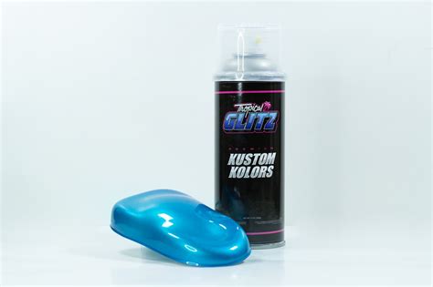 Metallic Blue Spray Paint