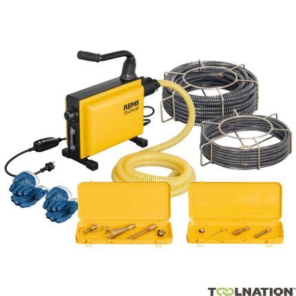 Rems 172012 R220 Cobra 22 Set 16 + 22 Electric Pipe Unblocking Machine