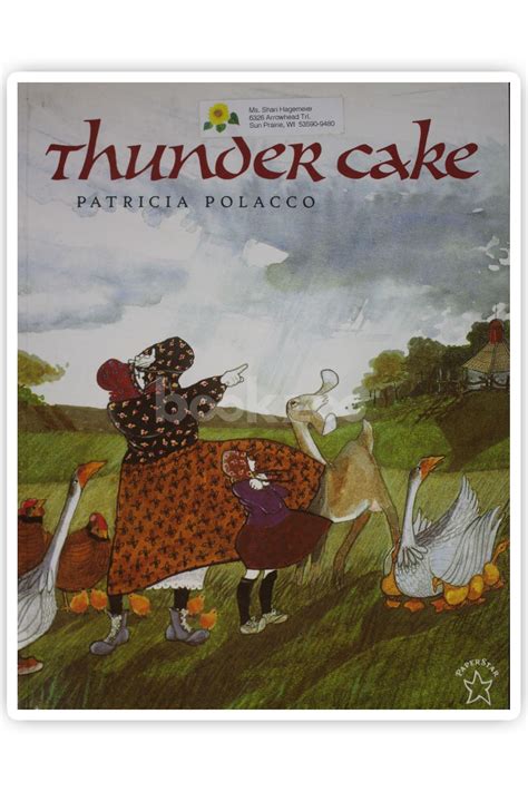 Buy Thunder cake by Patricia Polacco at Online bookstore bookzoo.in ...