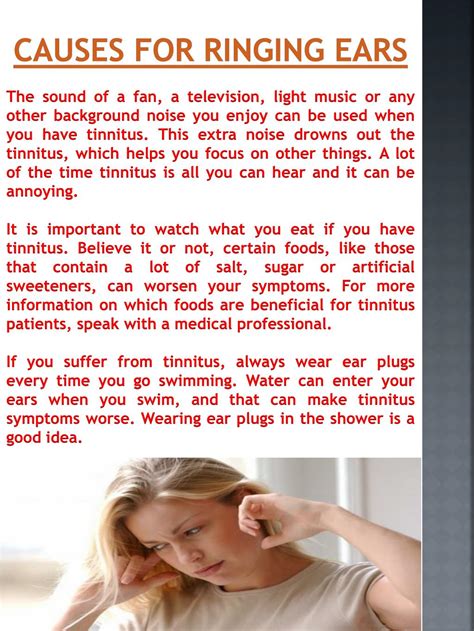 PPT - Causes For Ringing Ears PowerPoint Presentation, free download - ID:7110948