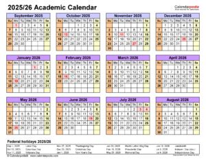 Csulb Academic Calendar 2025-2026 - Printable Free