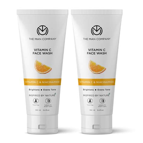 The Man Company Vitamin C Face Wash (Buy 1 Get 1 FREE) with Turmeric ...